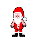 Animated Santa Claus (gosh these graphics are terrific!)